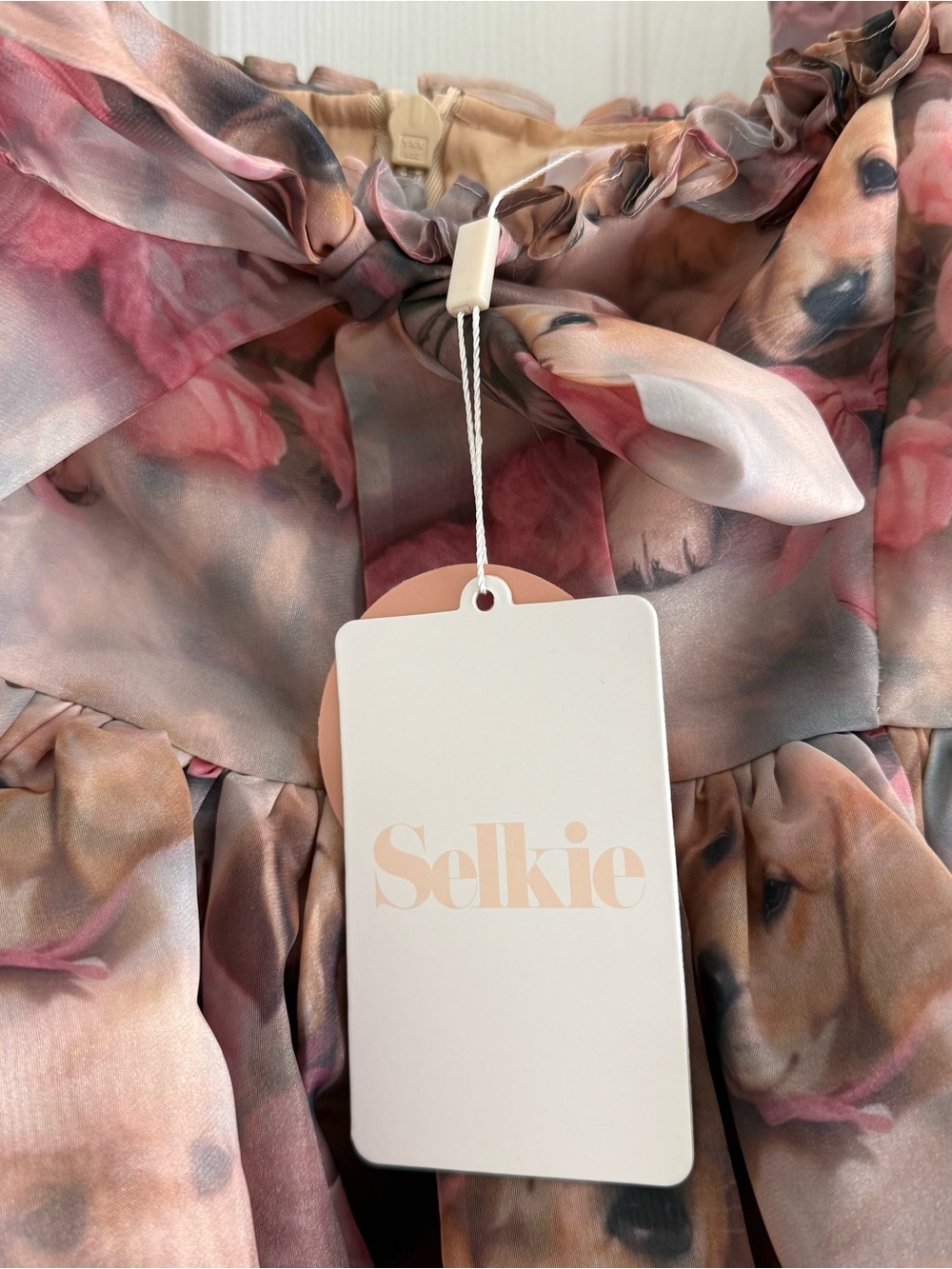 Selkie The Golden Paradise Mini Shabby Chic Dress - Picture 7 of 8
